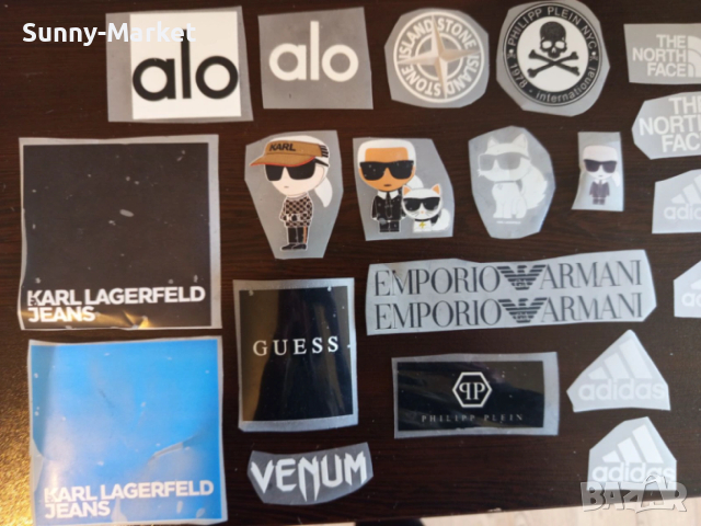 ЩАМПИ  ЗА ДРЕХИ- С ЮТИЯ - известни марки и футболни отбори , снимка 5 - Копирни услуги - 53682105