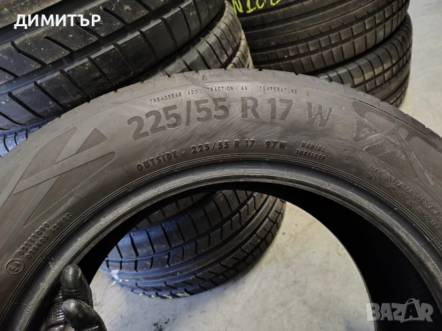 2бр.летни гуми CONTINENTAL 225 55 17 DOT22 цена за брой, снимка 7 - Гуми и джанти - 51292804
