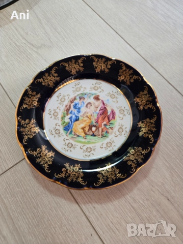 Чинии от ОРИГИНАЛЕН ЧЕШКИ КОБАЛТ, снимка 2 - Други - 52567520