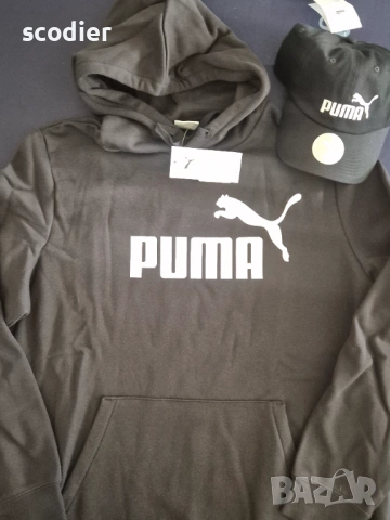 Puma- комплект ХL суитшърт+шапка, снимка 3 - Суичъри - 53885466