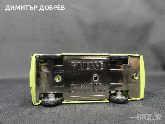 1/43 СТАРА РЕТРО МЕТАЛНА КОЛИЧКА МАЩАБЕН МОДЕЛ TRABANT 601 VITESSE PORTUGAL, снимка 6 - Колекции - 50839644