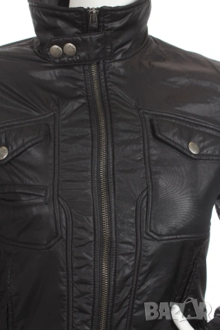 Miss Sixty оригинално дамско черно дълго яке М, снимка 3 - Якета - 54288760