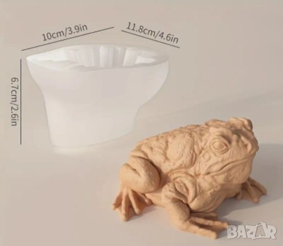 Молд голяма жаба, снимка 2 - Форми - 46389234