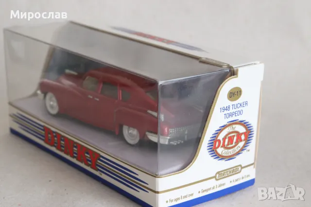 1:43 DINKY MATCHBOX TUCKER TORPEDO КОЛИЧКА МОДЕЛ, снимка 4 - Колекции - 49430864