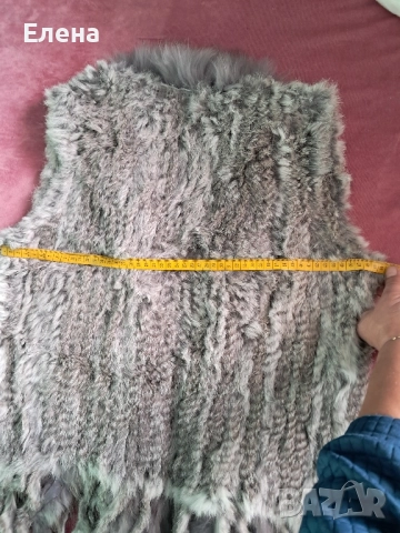 Елек естествен косъм, снимка 8 - Елеци - 52277830