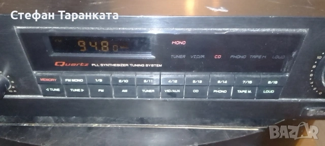 усилвател със радио тунер Sherwood , снимка 3 - Ресийвъри, усилватели, смесителни пултове - 54009871