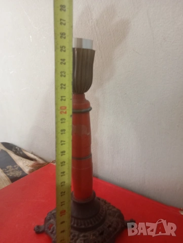 Винтидж настолна лампа , снимка 2 - Настолни лампи - 53857333