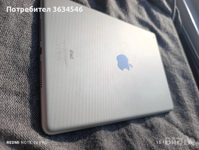 Apple iPad 9 (2021), 10.2", 64GB, Wi-Fi, Silver перфектно запазен като чисто нов, снимка 6 - Таблети - 52798676