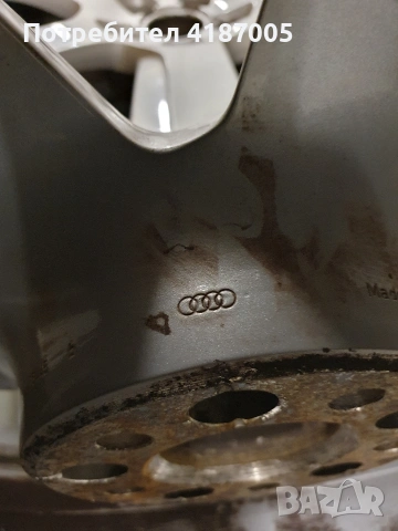 алуминиеви джанти ауди / шкода 8Jx17H2 ET30, снимка 4 - Гуми и джанти - 53862323