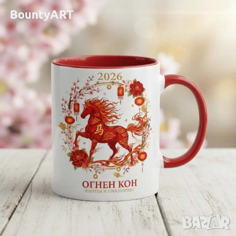Сувенирен/подаръчен комплект за годината на Огнения кон, снимка 2 - Арт сувенири - 53602527