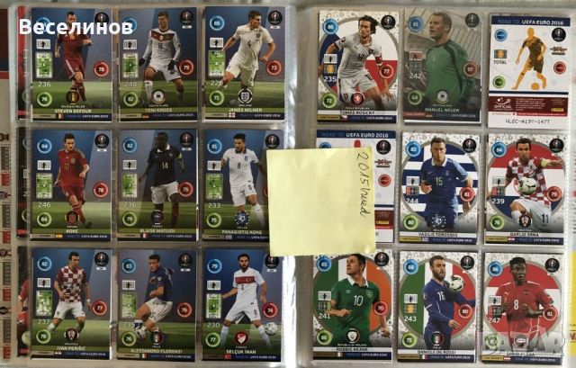  Изгодно Рядък Албум Panini Road to UEFA EURO 2016 Album Complete 333 Cards, снимка 6 - Колекции - 45374310