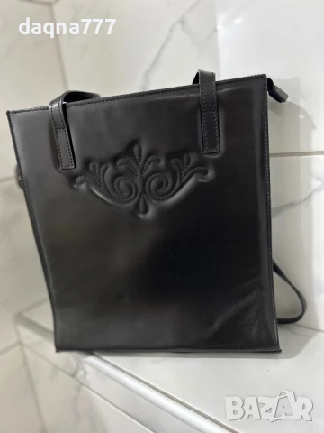 Чанта естествена кожа Германия, снимка 2 - Чанти - 50887511