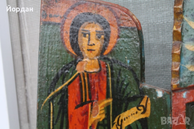 Икона триптих , снимка 2 - Икони - 52724286