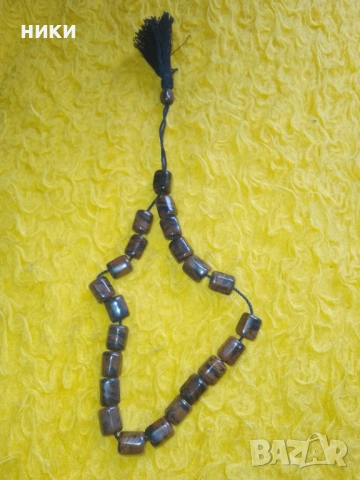 Кехлибарена броеница, снимка 4 - Колиета, медальони, синджири - 53664775