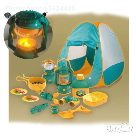 Къмпинг комплект с палатка и аксесоари 4783, снимка 7 - Други - 53358865