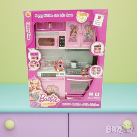 Детси кухненски комплект за кукли 30 см, снимка 4 - Кукли - 46417098