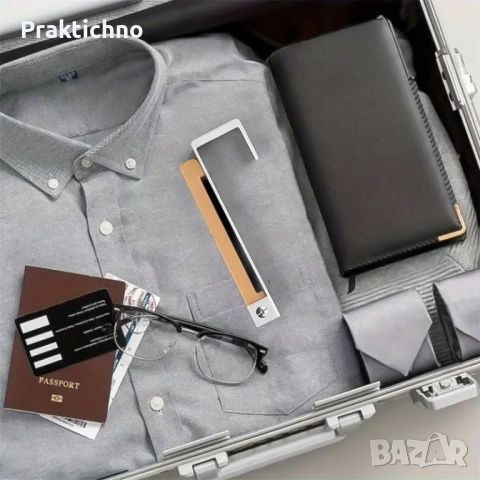 Сгъваема поставка за закачалки над врата 👔👗👕🧥👖✔️, снимка 5 - Закачалки - 46329606