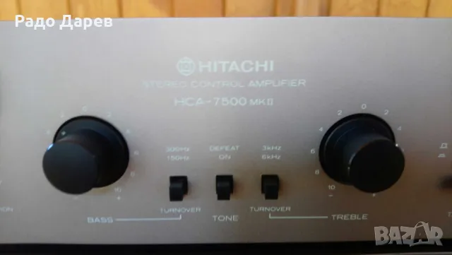 Hitachi HCA-7500 mkII + HMA-7500 mkII + FT 8000, снимка 7 - Аудиосистеми - 48825353