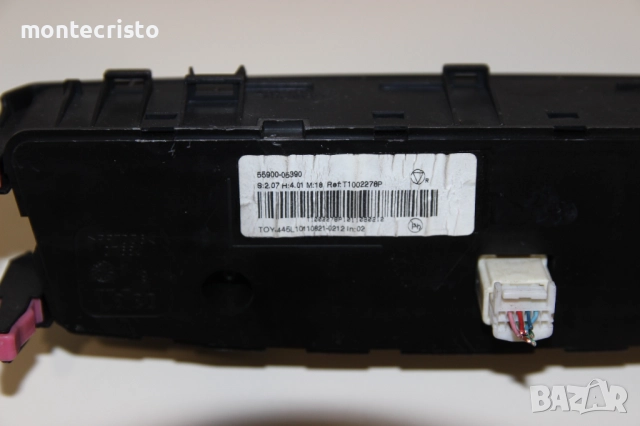 Панел климатроник Toyota Avensis T27 (2009-2012г.) 55900-05390 / 5590005390, снимка 5 - Части - 52956807