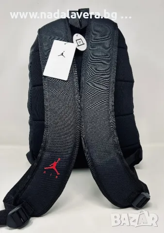 Раница Nike JORDAN Backpack Black and Red Джордан Найк Нова, снимка 14 - Чанти - 46581508