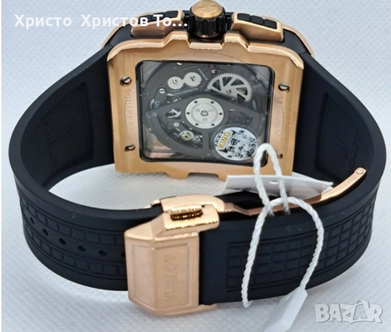 Promotion!!! Мъжки часовници Hublot Square Bang Unico 4 варианта, снимка 10 - Мъжки - 53662397