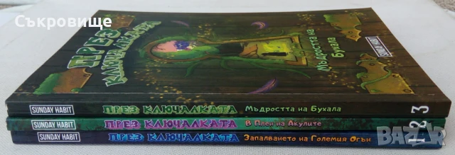 Комплект "През ключалката" - Sunday Habit с автографи от авторите, снимка 17 - Детски книжки - 50964459