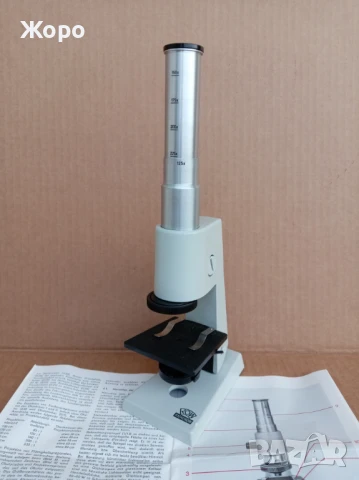 Микроскоп на Carl Zeiss DDR Rathennow модел C, снимка 5 - Медицинска апаратура - 51213133