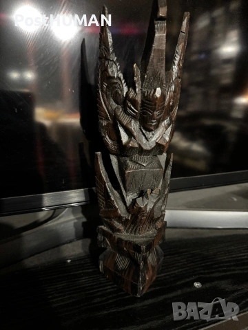 Африканска маска - Буда - Гаруда, снимка 6 - Антикварни и старинни предмети - 53295018
