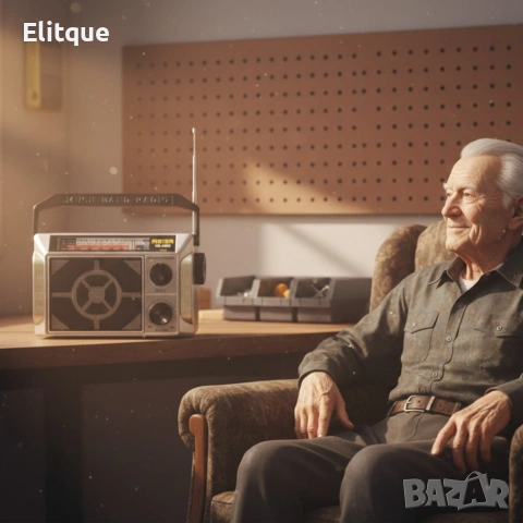 Радио Meier MD-9393 с акумулаторна батерия и FM/AM/SW обхват — мощен звук и яснота, снимка 2 - Друга електроника - 53358072