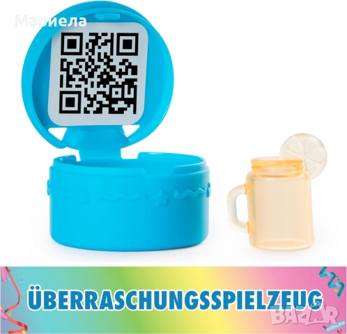 DREAMWORKS GABBY'S DOLLHOUSE - Комплект за игра на балкона Kuchis Juice Bar, снимка 14 - Други - 53888968