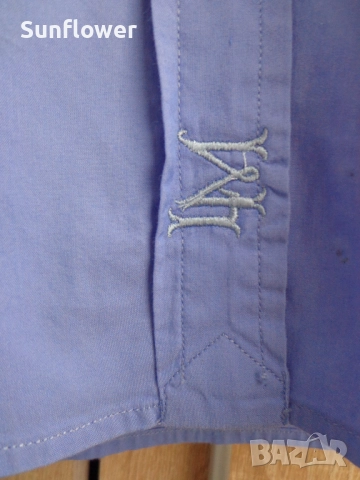 Дамска вталена синя риза La Martina, размер S, снимка 3 - Ризи - 52090593