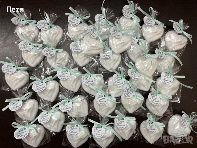 Подаръчета за гости на сватба - ароматни сапунчета, снимка 4 - Други - 51098443