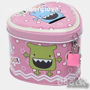 Детска метална касичка Let’s Go!, снимка 3 - Други - 52392996