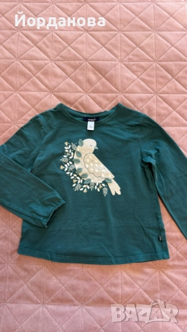 Дрехи момиче ОКАЙДИ/ OKAIDI размер 110 дънки, рокля, 3 блузи, снимка 2 - Детски Блузи и туники - 51920324