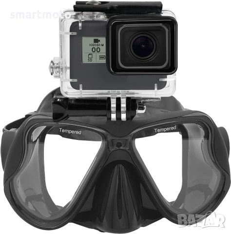 Подводна силиконова маска за гмуркане съвместими с GoPro Hero и други, снимка 1 - Калъфи, кейсове - 46135361