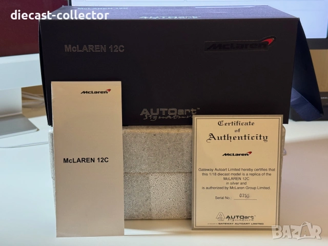 AUTOart McLaren MP4-12C, снимка 5 - Колекции - 53740130