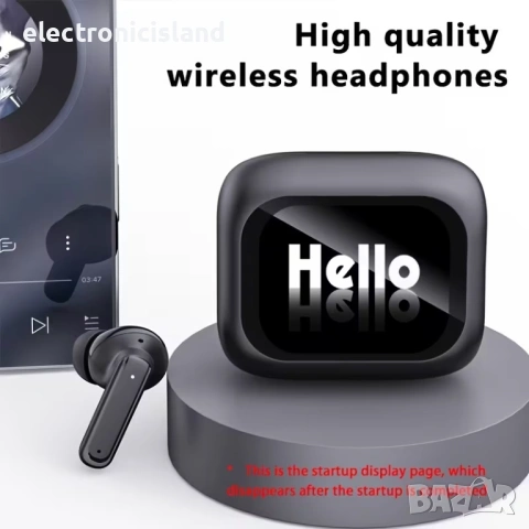 🚀 2026 НОВ МОДЕЛ Смарт Слушалки с LCD Тъчскрийн | Bluetooth 5.4 | ANC + ENC шумоподтискане, снимка 4 - Bluetooth слушалки - 53990800