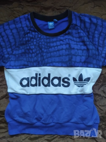 Adidas 100% оригинална спортна дамска блуза с дълъг ръкав, снимка 3 - Блузи с дълъг ръкав и пуловери - 52802933