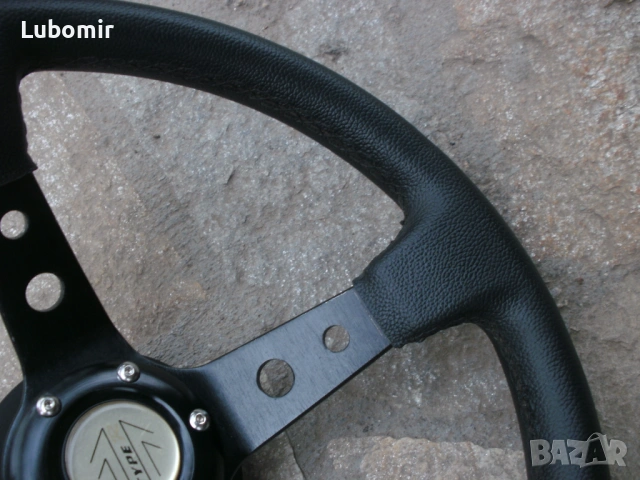 Спортен волан TYPE R - кожен - Drift and Drag, Rallye Tuning !, снимка 10 - Аксесоари и консумативи - 54151421