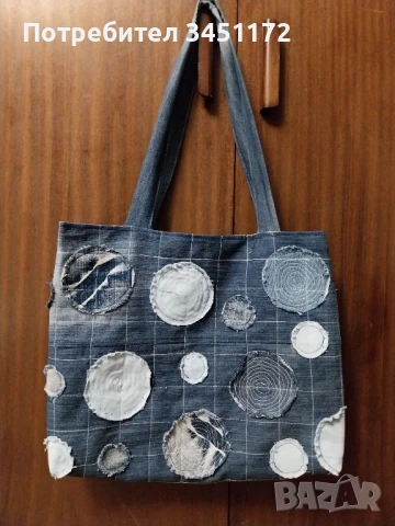 Дамска чанта от деним .И, снимка 1