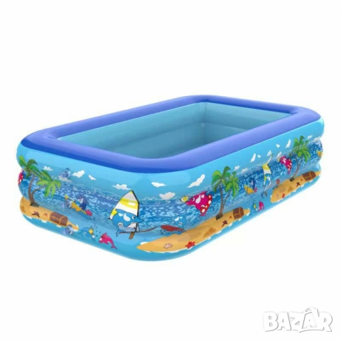 Голям удебелен надуваем басейн за дома – идеален за бебета, деца и възрастни, снимка 5 - Други стоки за дома - 52004159