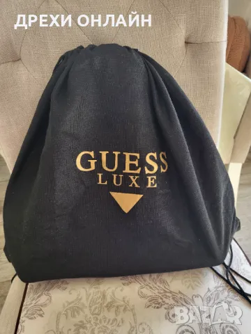 Розова чанта Guess Lux, снимка 14 - Чанти - 48987000