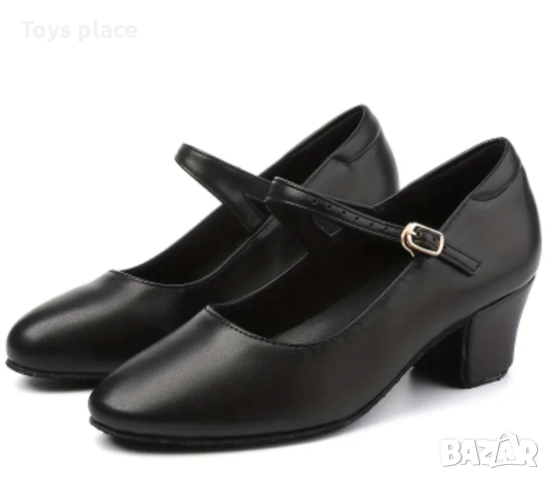 38н Обувки за танци, кожени обувки за народни танци, снимка 8 - Дамски обувки на ток - 51623603