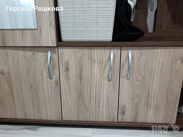 Портманто с огледало, закачалки и шкафчета, снимка 3 - Закачалки - 53782098