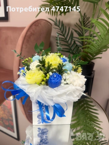 Ръчно изработени соеви свещи под форми на букети цветя и други по ваш избор и идея, снимка 14 - Декорация за дома - 53638656