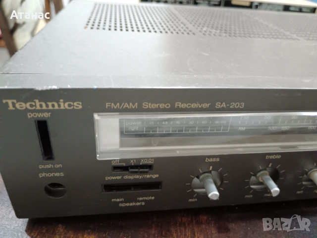 technics sa-a 203 за части, снимка 6 - Ресийвъри, усилватели, смесителни пултове - 53284492