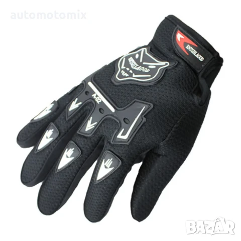 ДЕТСКИ РЪКАВИЦИ,ЗА МОТОР,СКУТЕР - ЧЕРНИ, КОМПЛЕКТ 2БР., снимка 2 - Аксесоари и консумативи - 50745677