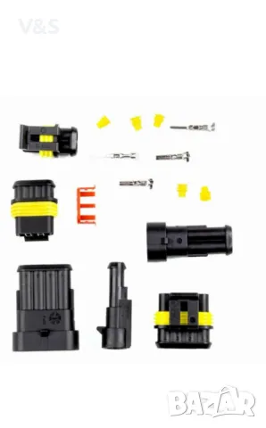 Комплект 352 конектора, за електрически кабели,водоустойчиви букси, снимка 3 - Части - 47992969