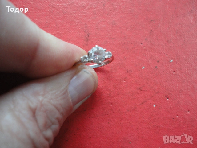 Невероятен сребърен пръстен с камъни 23, снимка 7 - Пръстени - 53304359