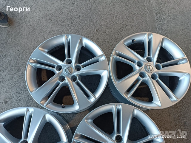 4бр.алуминиева джанта 17 цола за Opel 5x115, снимка 3 - Гуми и джанти - 53666536